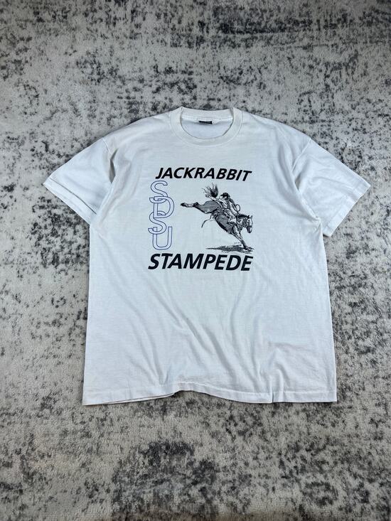 Screen Stars Other - Vintage SDSU Collage Stampede T-shirt Adult XL 1993 University South Dakota